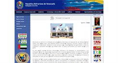 Desktop Screenshot of embavenezabudhabi.ae